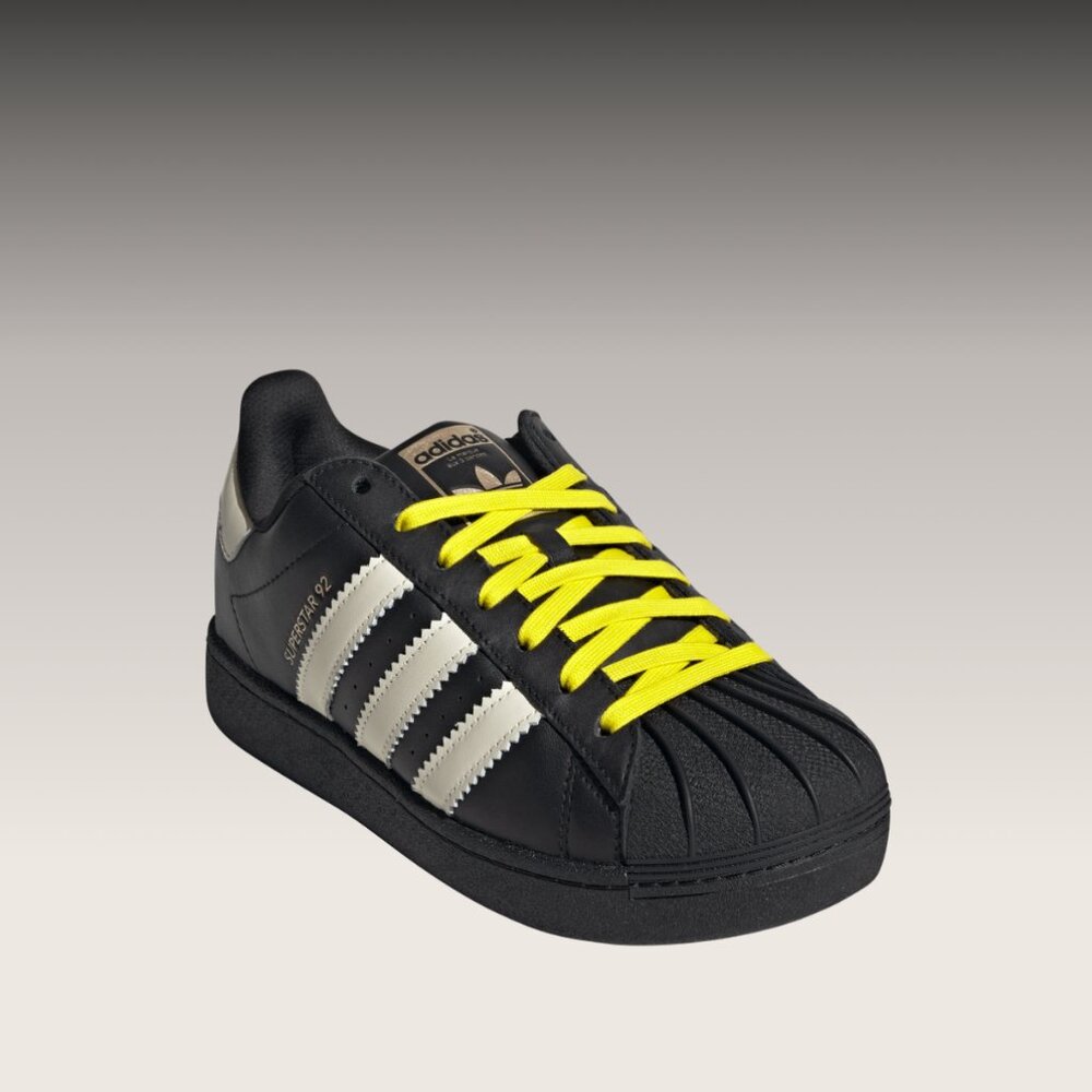 Men's Size 13 Adidas x Pharrell Williams Virginia Superstars 92 Black